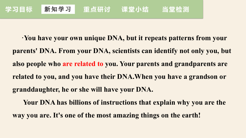 Unit 5 Lesson 29 DNA—The Story of You  课件(共17张PPT)