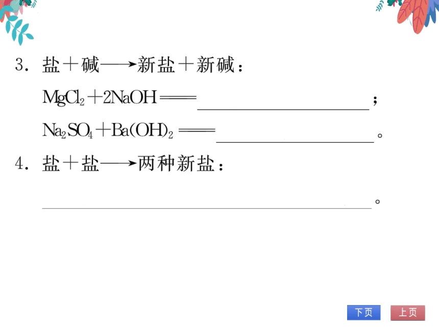 【同步精讲-习题课件】第十一单元《盐 化肥》单元复习与提升-人教版化学九下