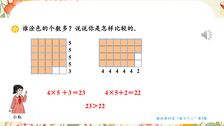 人教版二年级数学上册乘加、乘减（课件）（共18张ppt)