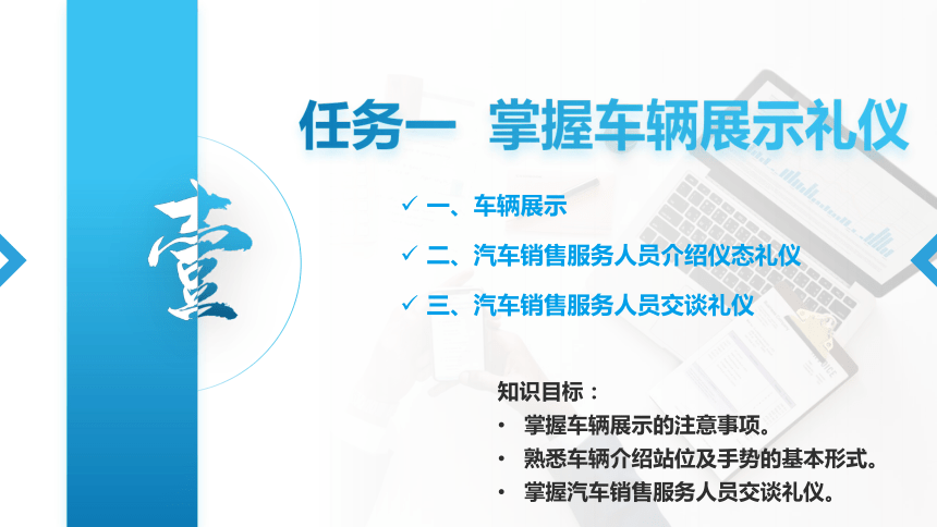 4.1.3汽车销售服务人员交谈礼仪 课件(共15张PPT)《汽车服务礼仪》（航空工业出版社）