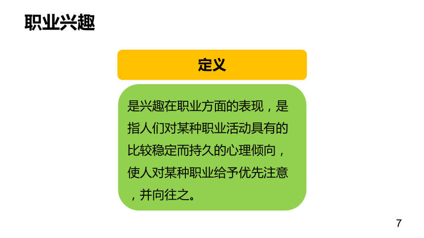 第二单元 兴趣探索 课件(共17张PPT) 《 职业生涯规划（第三版）》（高教版）