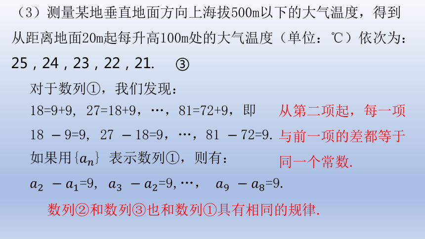 4.2.1 等差数列的概念（第1课时） 课件（共20张PPT）