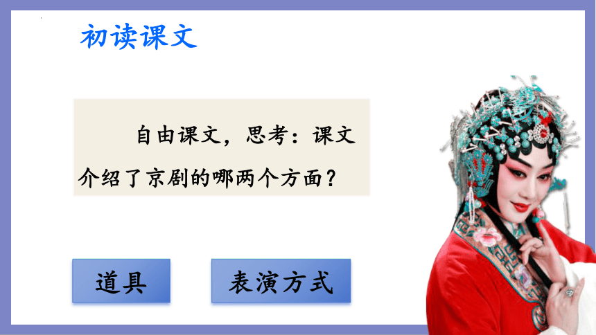 24 京剧趣谈课件(共27张PPT)