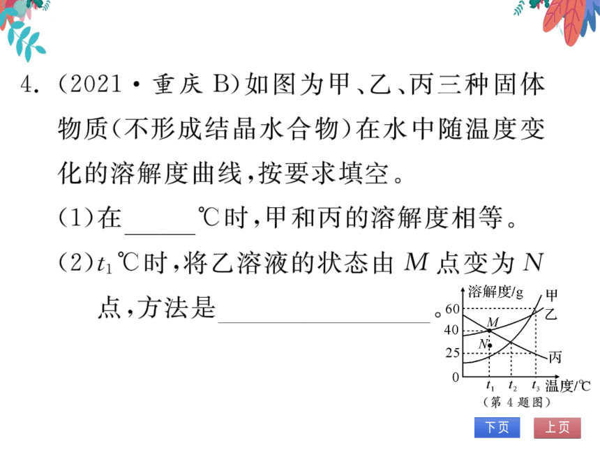 【同步精讲-习题课件】第九单元《溶液》专题二 溶解度曲线的理解和应用-人教版化学九下