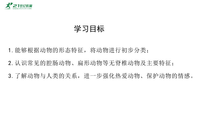 7.22.4 动物的主要类群（第一课时） 八年级生物下册 （北师大版）课件(共50张PPT)