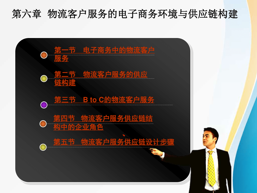6.5 物流客户服务供应链设计步骤 课件(共9张PPT)-《物流客户服务》同步教学（北京邮电大学出版社）