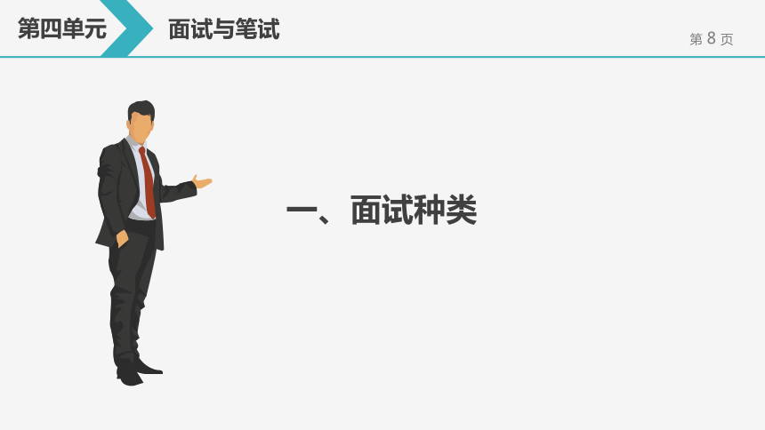 3.4 面试与笔试 课件(共35张PPT) 《大学生职业发展与就业指导教程（第二版）》（高教版）