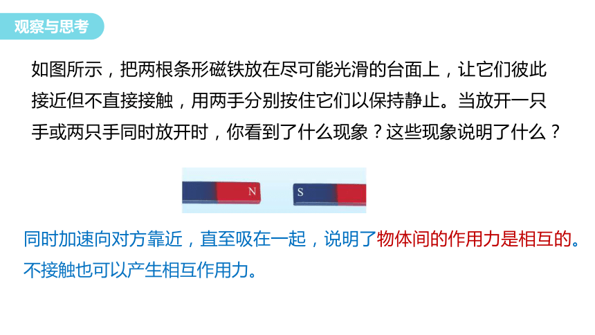 5.4 牛顿第三运动定律  课件  (共21张PPT) 高一物理鲁科版必修第一册