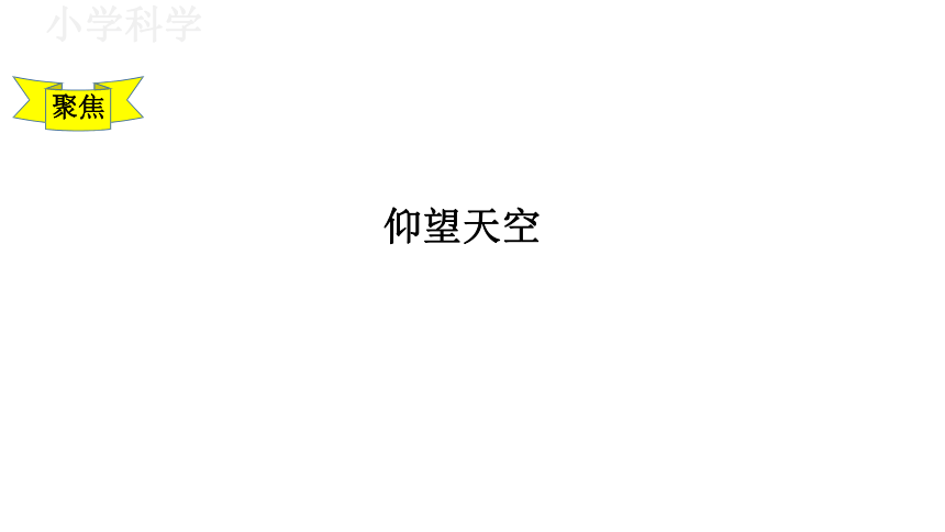 教科版（2017秋）三年级下册3.1仰望天空课件（22张PPT)