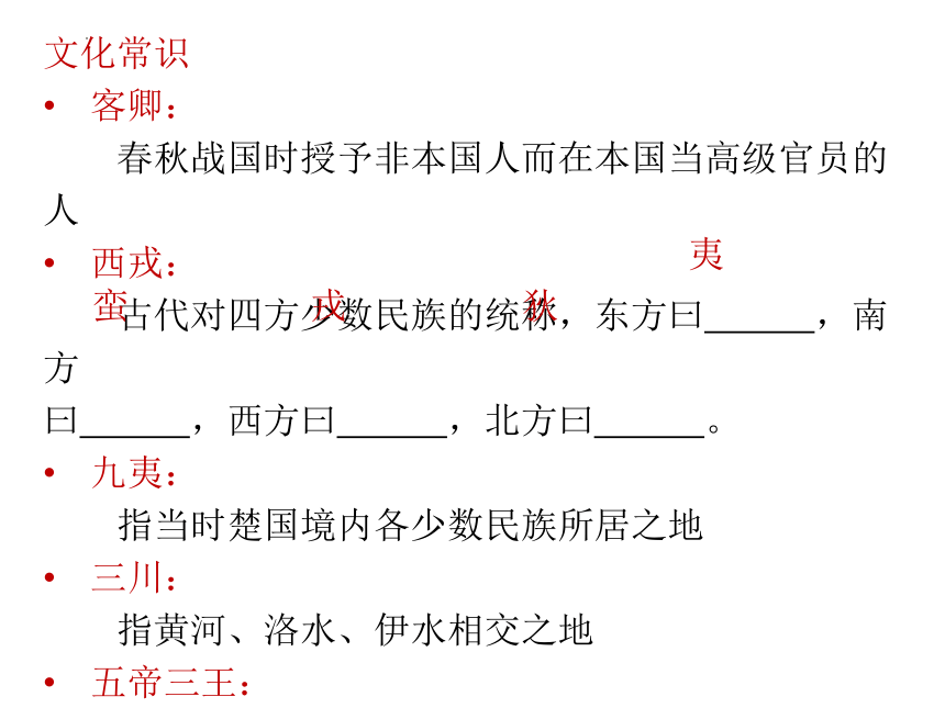 2024届高三一轮复习《谏逐客书》课件(共18张PPT)