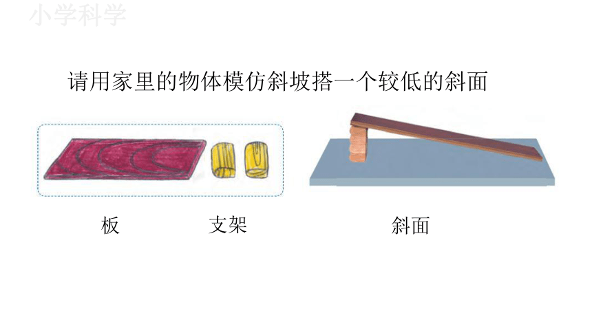 教科版（2017秋）三年级下册1.4物体在斜面上运动课件（16张PPT)