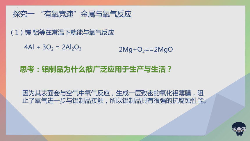 8.2.1 金属的化学性质课件(共20张PPT内嵌视频)-2023-2024学年九年级化学下册同步教学（人教版）