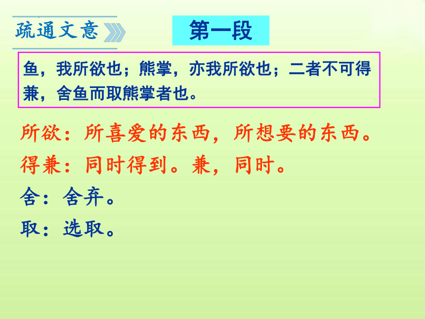 2023—2024学年统编版语文九年级下册第9课《鱼我所欲也》课件（共69张PPT）