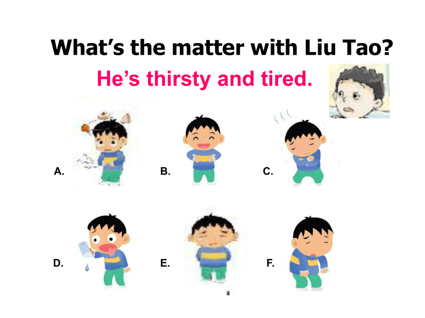 Unit 7 What's the matter（Story time）课件（共35张PPT）
