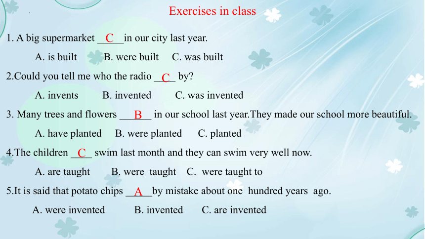 Unit 4 Amazing Science  1. When was it invented？ Section D (共22张PPT)