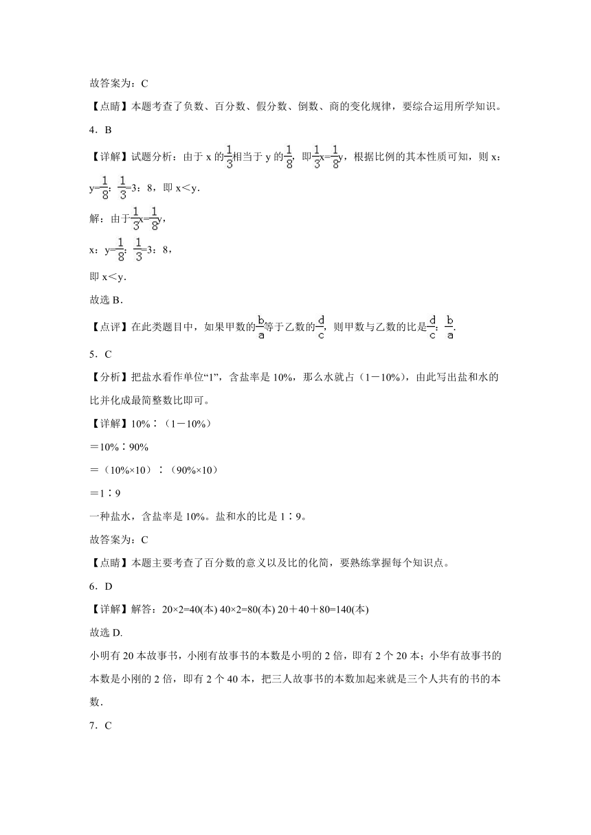 第五六单元综合测试（月考）2023-2024学年六年级上册苏教版（含解析）