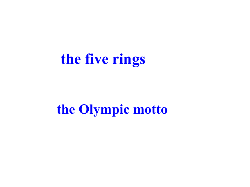 Unit 6 Be a Champion! Lesson 34 Modern Olympics