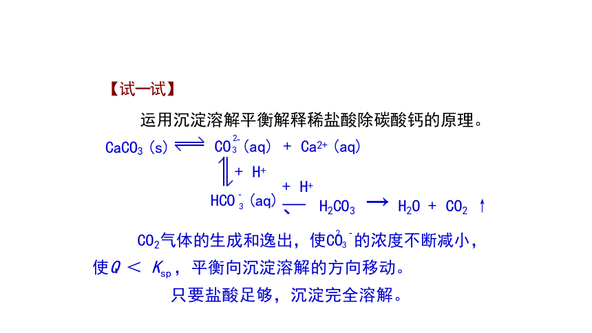 高中化学 人教版（2019） 选择性必修1 3.4 沉淀溶解平衡 课件（共32张PPT）