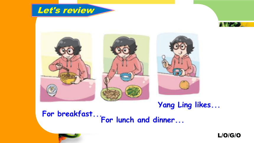 Unit 3 A healthy diets Cartoon time 课件（共22张PPT）