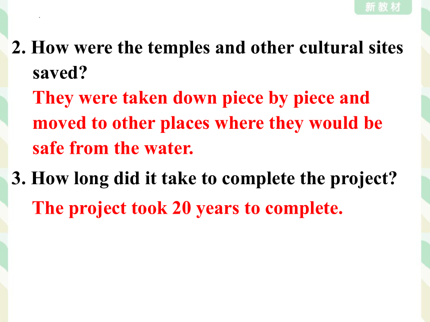 人教版（2019）必修第二册Unit 1 Cultural Heritage Reading and thinking 课件(共13张PPT)