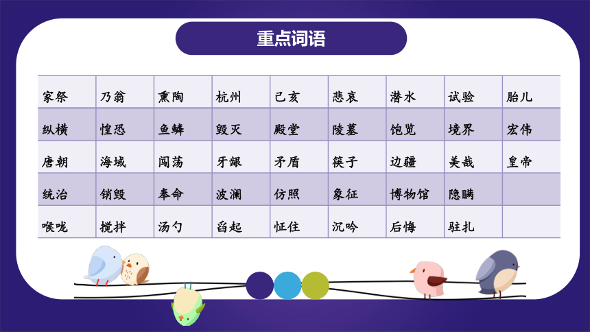 统编版语文五年级上册第四单元（复习课件）