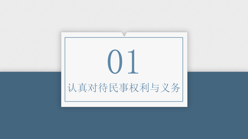 第一课   在生活中学民法用民法 一轮复习课件