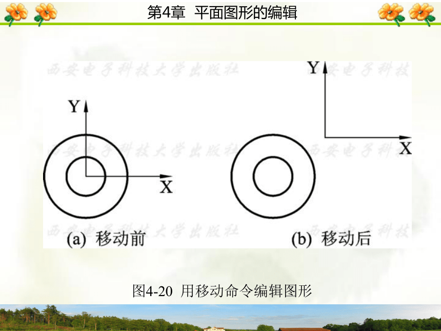 4.3  改变位置类命令 课件(共15张PPT)- 《AutoCAD 2006计算机绘图实训教程》同步教学（西安科大·2009）