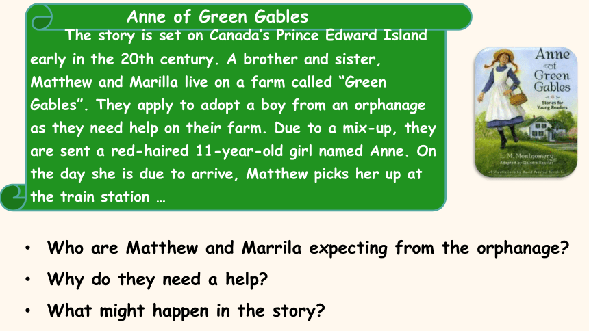 北师大版（2019）  选择性必修第四册  Unit 10 Connections  Lesson 3 Anne of Green Gables课件（28张）