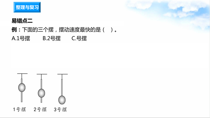 教科版科学五年级上册第三单元复习课件