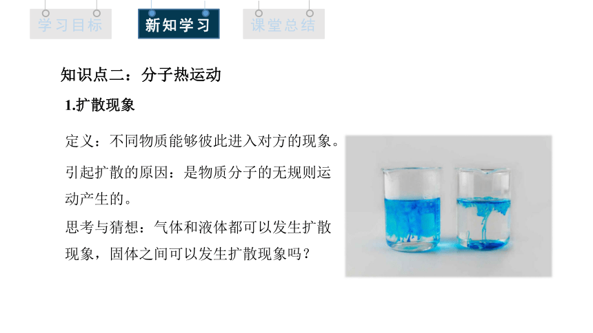 1.1 分子动理论的基本内容 课件 2023-2024学年高二物理人教版（2019）选择性必修3(共26张PPT)