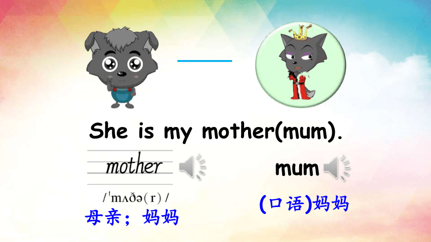 Unit 2 My family Part A Let’s learn & Let’s chant &Let’s talk & Point and say 课件(共59张PPT)