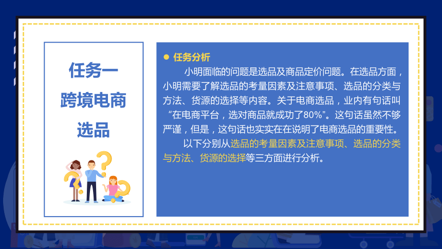 3.1跨境电商选品 课件(共18张PPT)- 《跨境电商：理论、操作与实务》同步教学（人民邮电版）