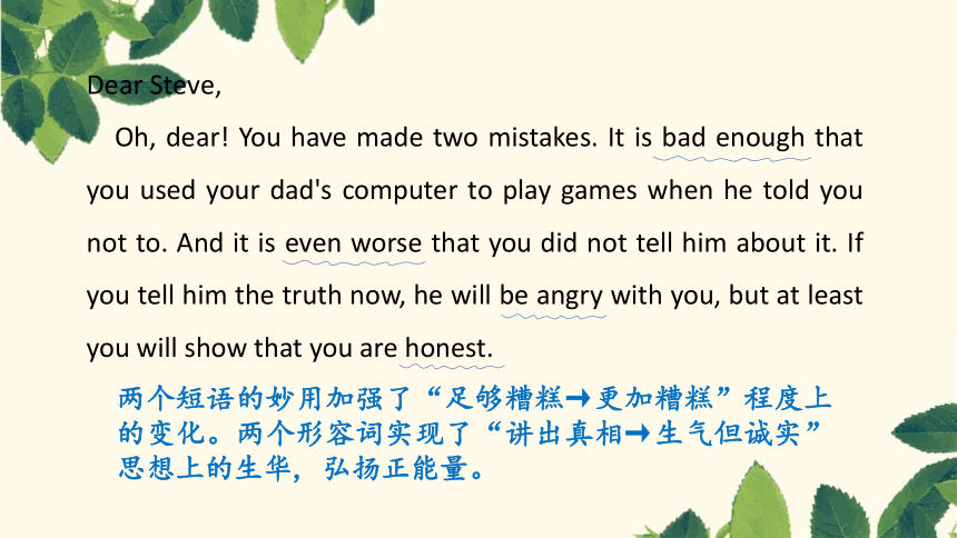 Module 6 Unit 2 If you tell him the truth now, you will show that you are honest. （课件）(共32张PPT，内嵌音频)