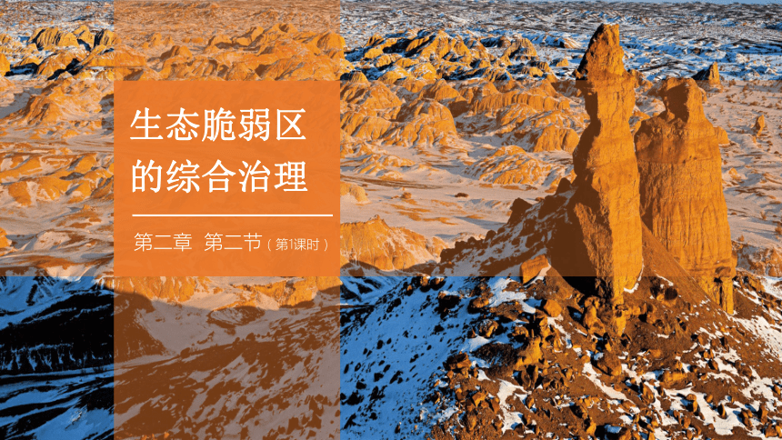 2.2.1 生态脆弱区的综合治理  课件(共41张PPT) 2023-2024学年高二地理人教版（2019）选择性必修第二册