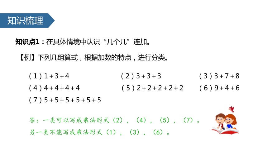 苏教版小学二年级数学上 3 乘法的初步认识课件 (共19张PPT)