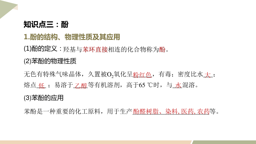 第三章  章末复习  课件 （共41张PPT）2023-2024学年高二化学人教版（2019）选择性必修3