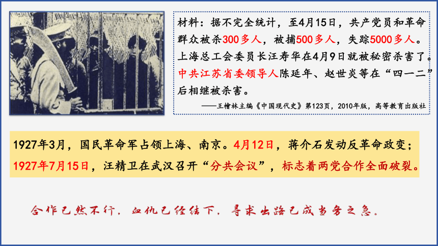 第21课南京国民政府的统治和中国共产党开辟革命新道路 课件(共35张PPT) 高一中外历史纲要（上））