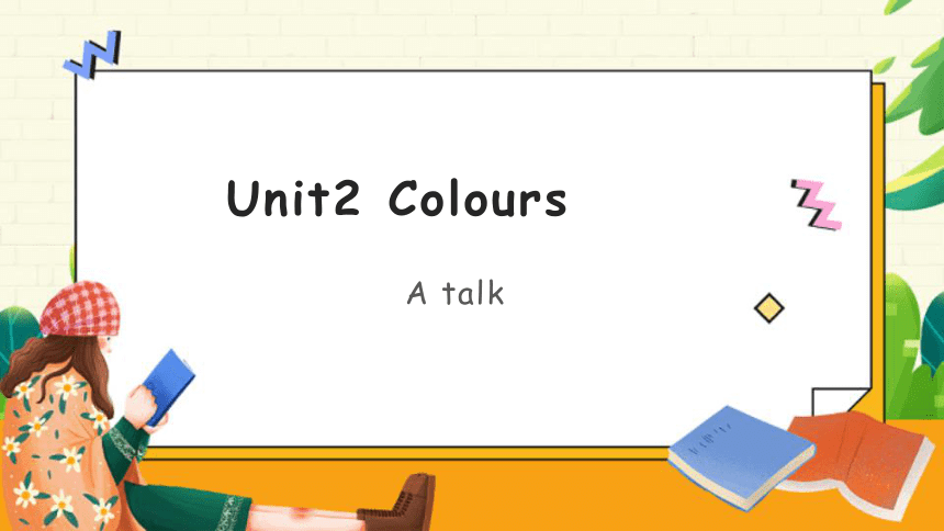 Unit2 Colours Part A Let's talk 课件(共19张PPT)