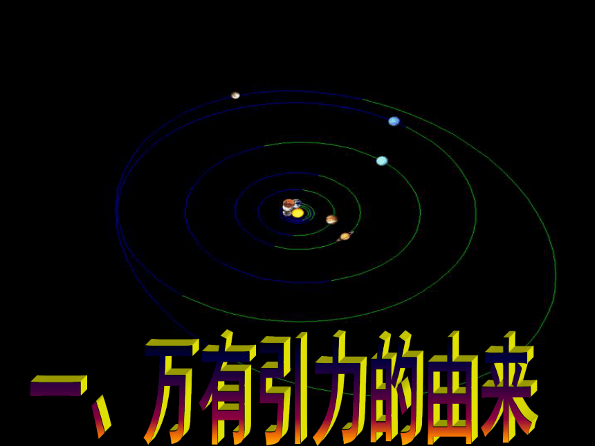 第12章 宇宙与空间探索  力与空间探索  重力