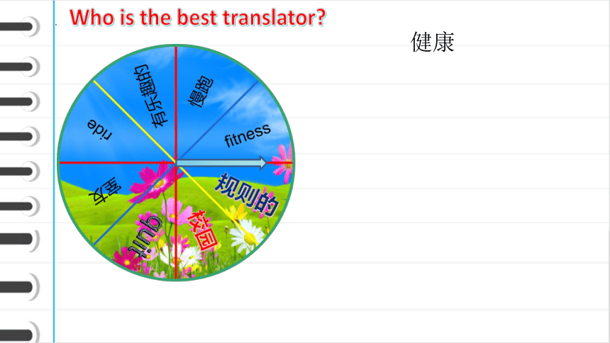 中职英语外研版（2021）基础模块1 Unit 3 Sports Are Good For You 课件(共76张PPT，含音频嵌入)