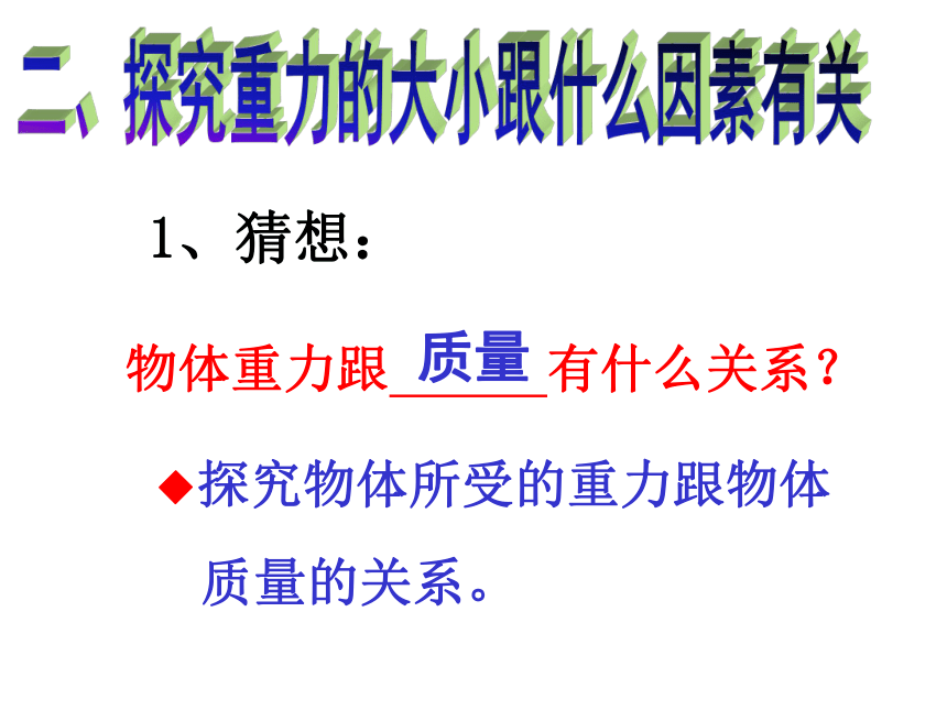 第12章 宇宙与空间探索  力与空间探索  重力