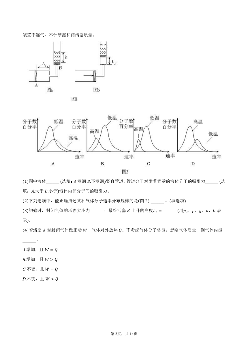 2023-2024学年上海市金山区高三（上）期末物理试卷（一模）（含解析）