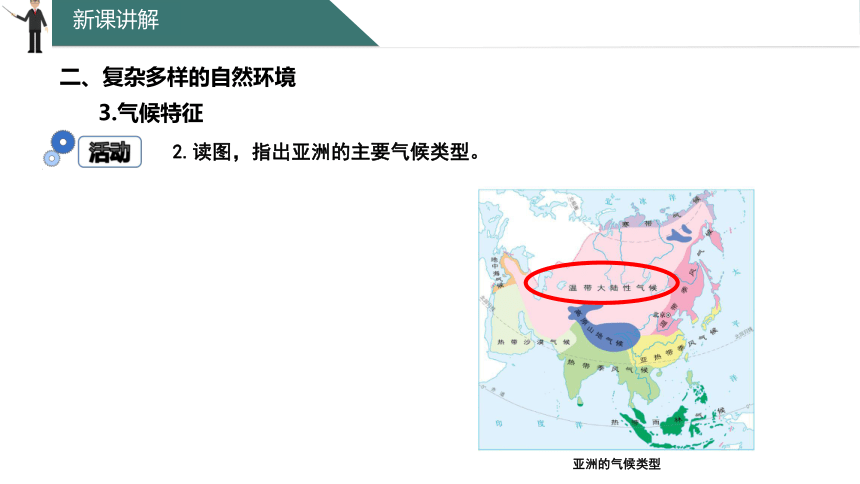 7.1 亚洲概述 第二课时课件(共34张PPT) 粤教版七年级下册地理