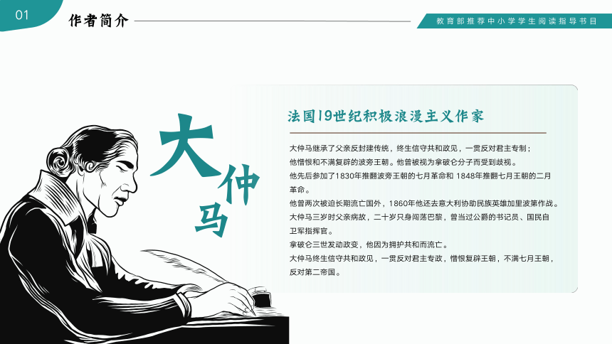 读书分享读书交流会《基督山伯爵》课件(共18张PPT)