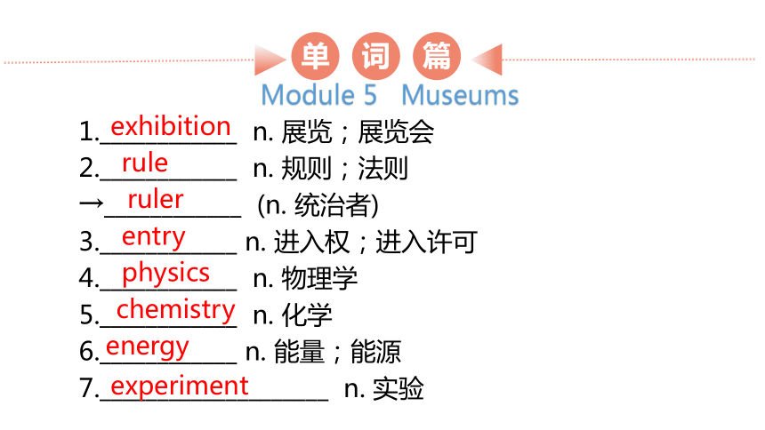 2024中考一轮复习（英语外研版）：教材梳理  九年级上册   Module 5~Module 6课件（42张PPT)