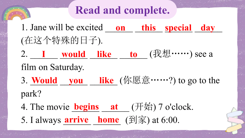 Module 4  Unit 7 We will go by train Lesson 1 课件(共42张PPT)