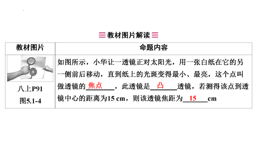 2024年中考山东专用物理一轮知识点梳理复习第五章　透镜及其应用(共64张PPT)