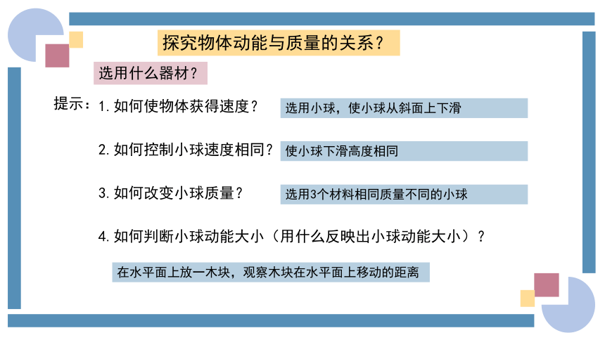 11.3动能和势能 课件(共21张PPT)2023-2024学年八年级物理下册（人教版）