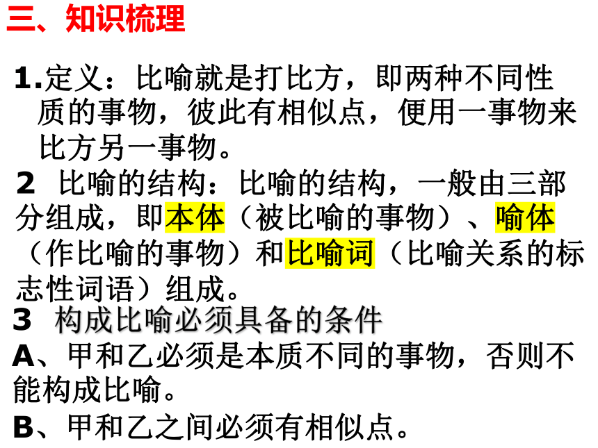 2024届高考专题复习：修辞手法指导课件(共94张PPT)