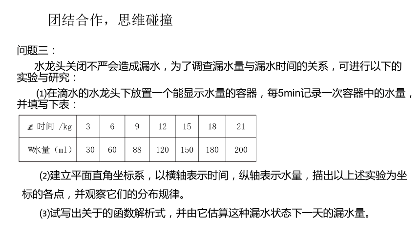 人教版八年级下册数学第19章一次函数：运用一次函数解决实际问题数学活动课件 (共15张PPT)